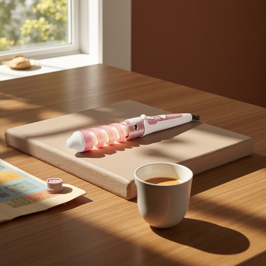 便携卷发棒 造型神器 美丽随行 快速定型 时尚美发工具细节图