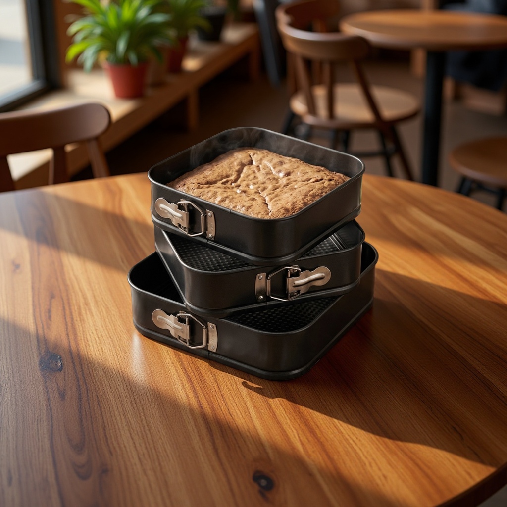 圆形蛋糕模具 6寸不粘烤盘烘焙工具家用专业模具细节图