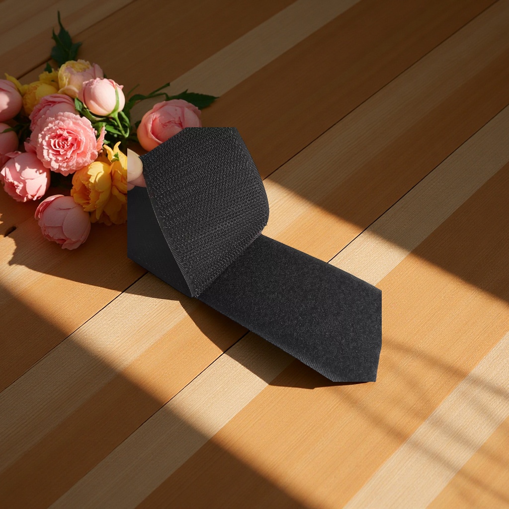 Velcro fasteners are made of high-quality double-sided thickened anti-hook industrial materials. The hook surface, rough surface and adhesive back surface can be customized details Picture