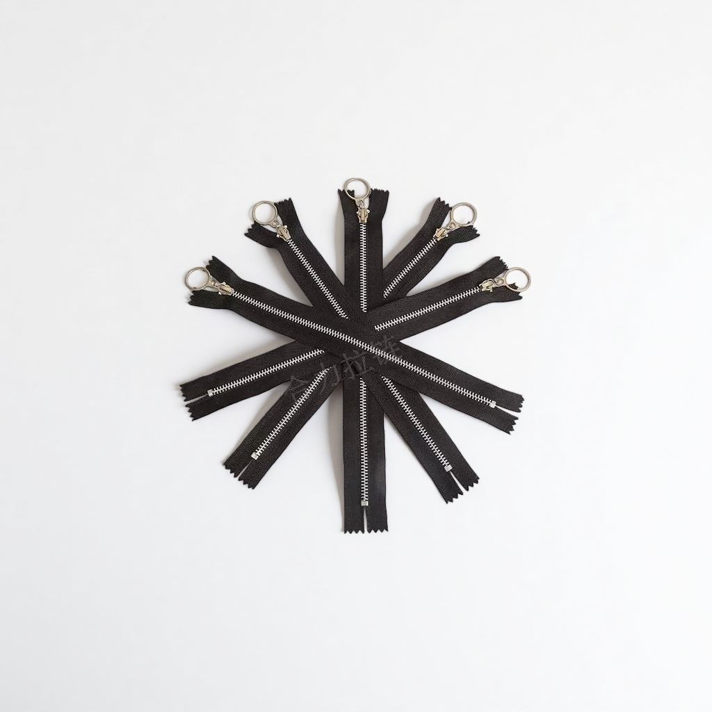 开尾拉链YKK防滑拉链头加粗拉链带防水耐用