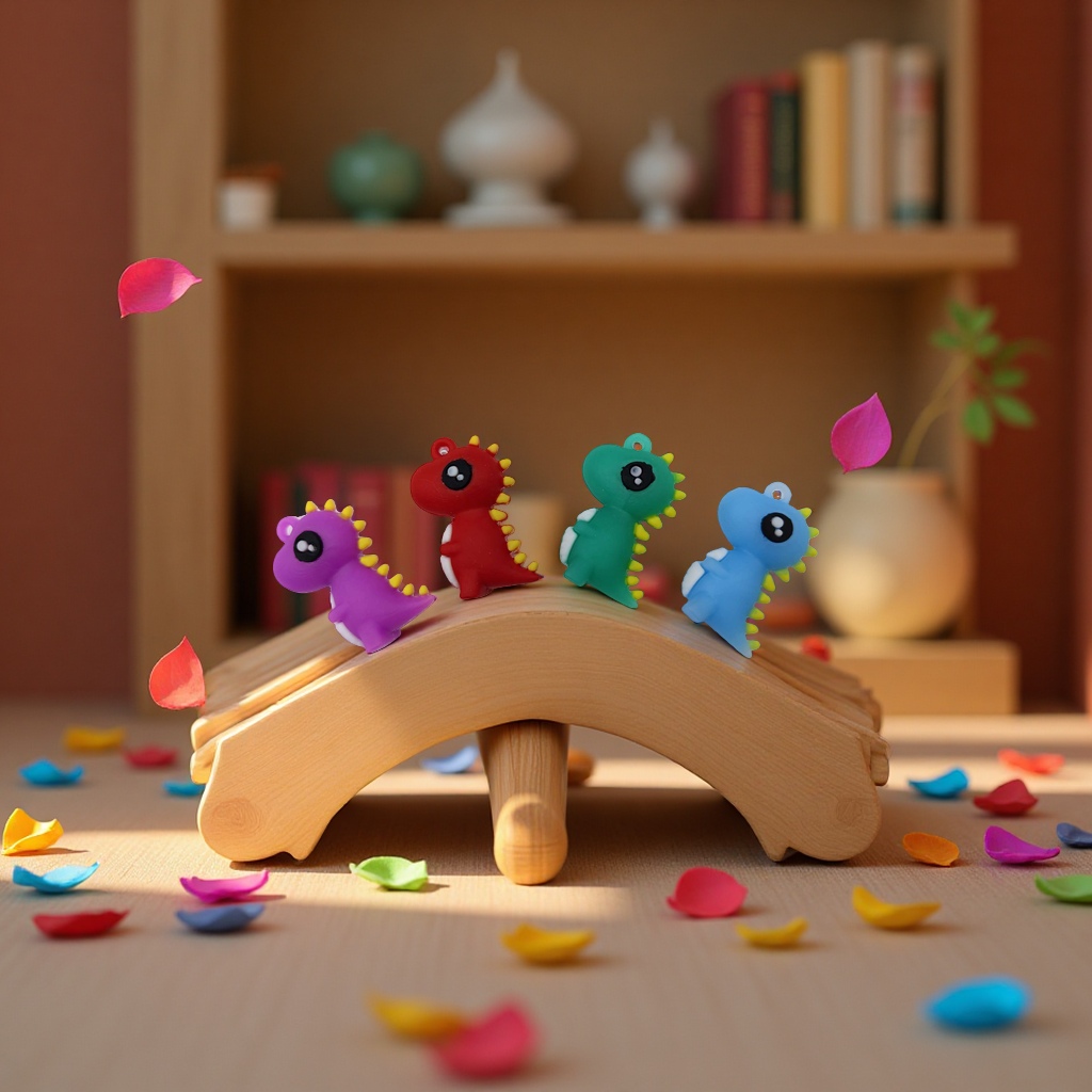 玩具恐龙多用途小公仔。