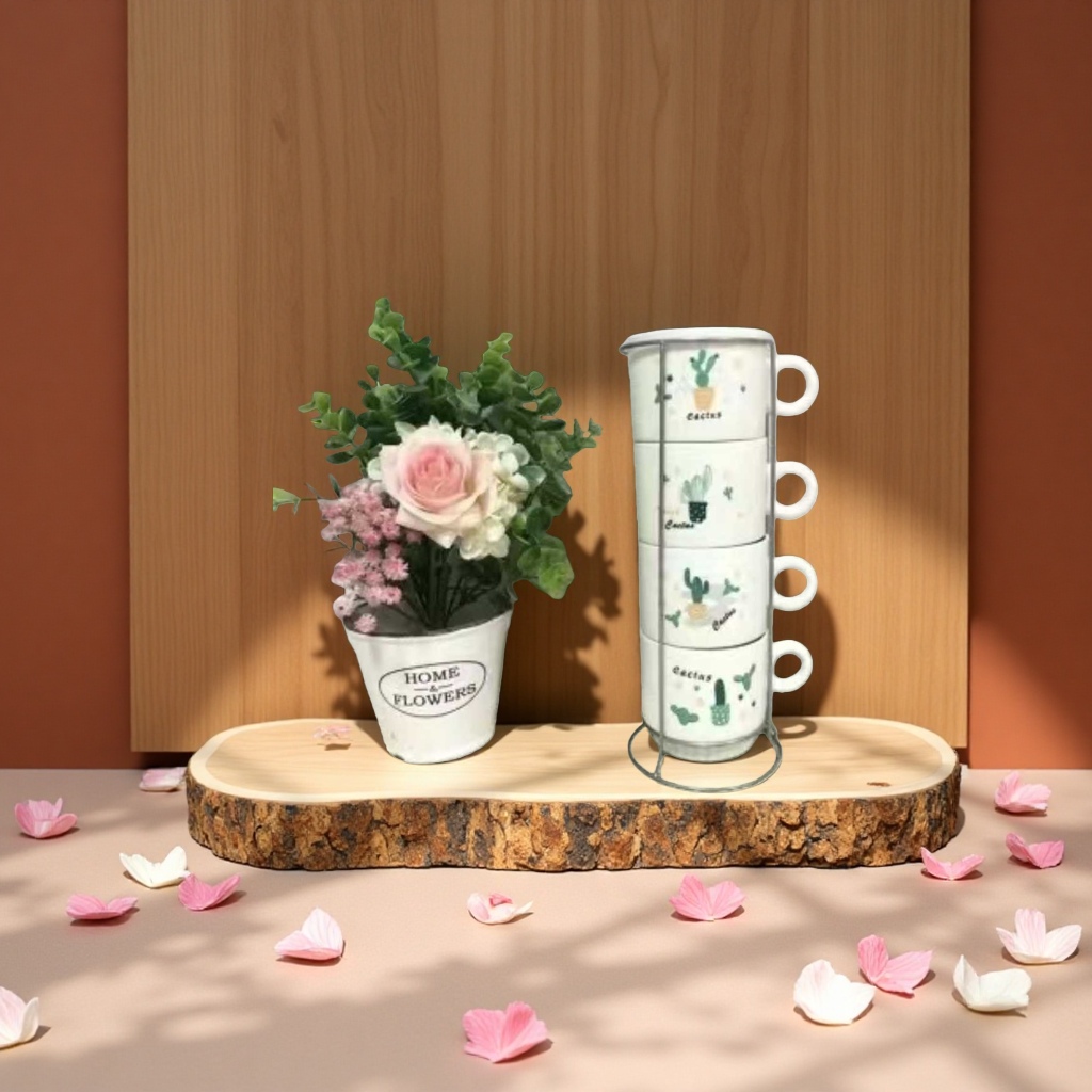 高硼硅杯套装陶瓷茶杯水杯