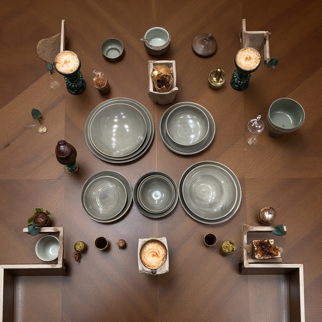 New 2026 plain grey retro kiln-transformed irregular-shaped flat plate hotel creative tableware details Picture