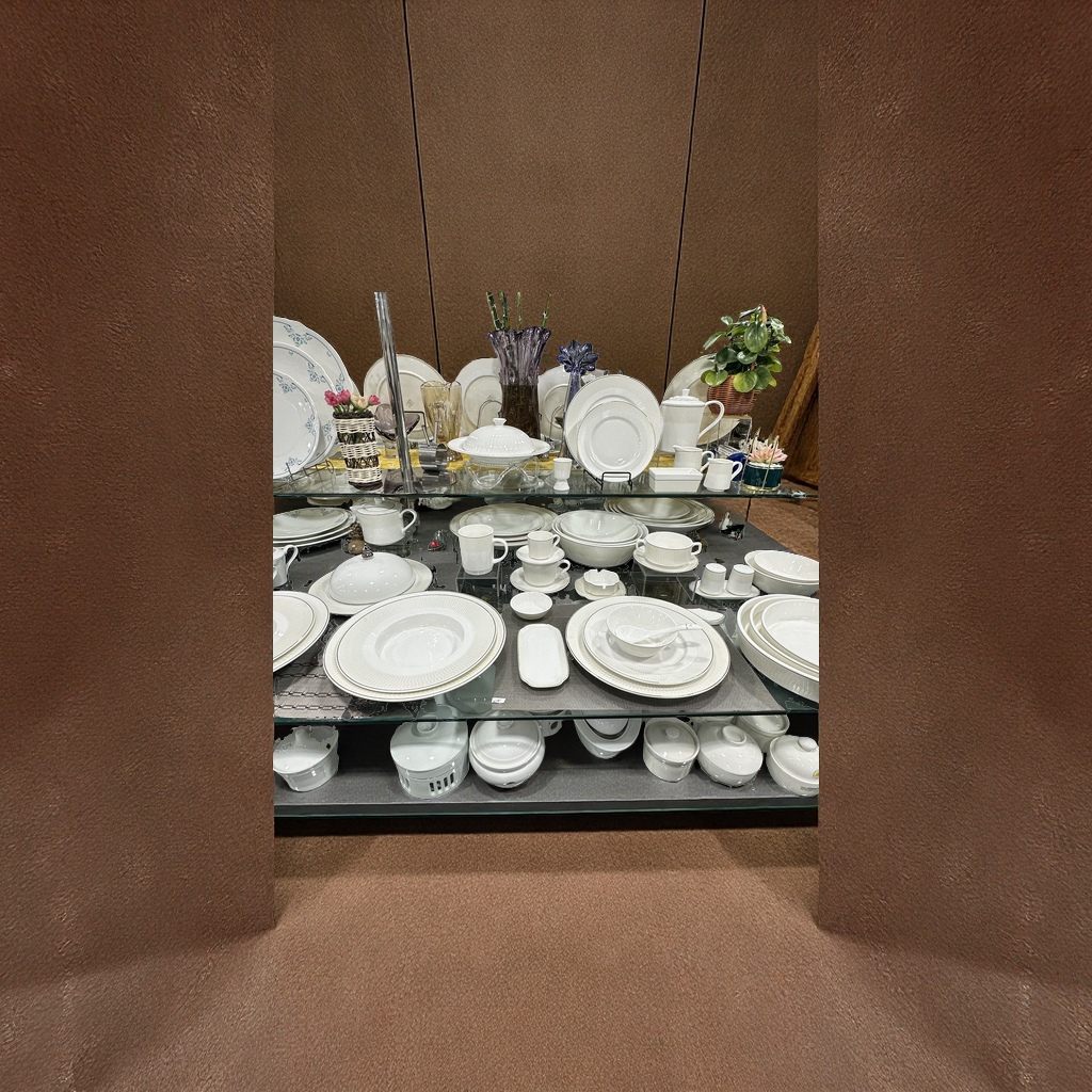 Soying series 2026 New Chinese and Western tableware: flat plates, soup plates, shallow bowls, deep bowls, teapots, coffee cups and saucers Item Picture