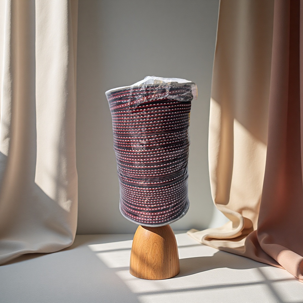 Intercolored webbing, ribbed webbing