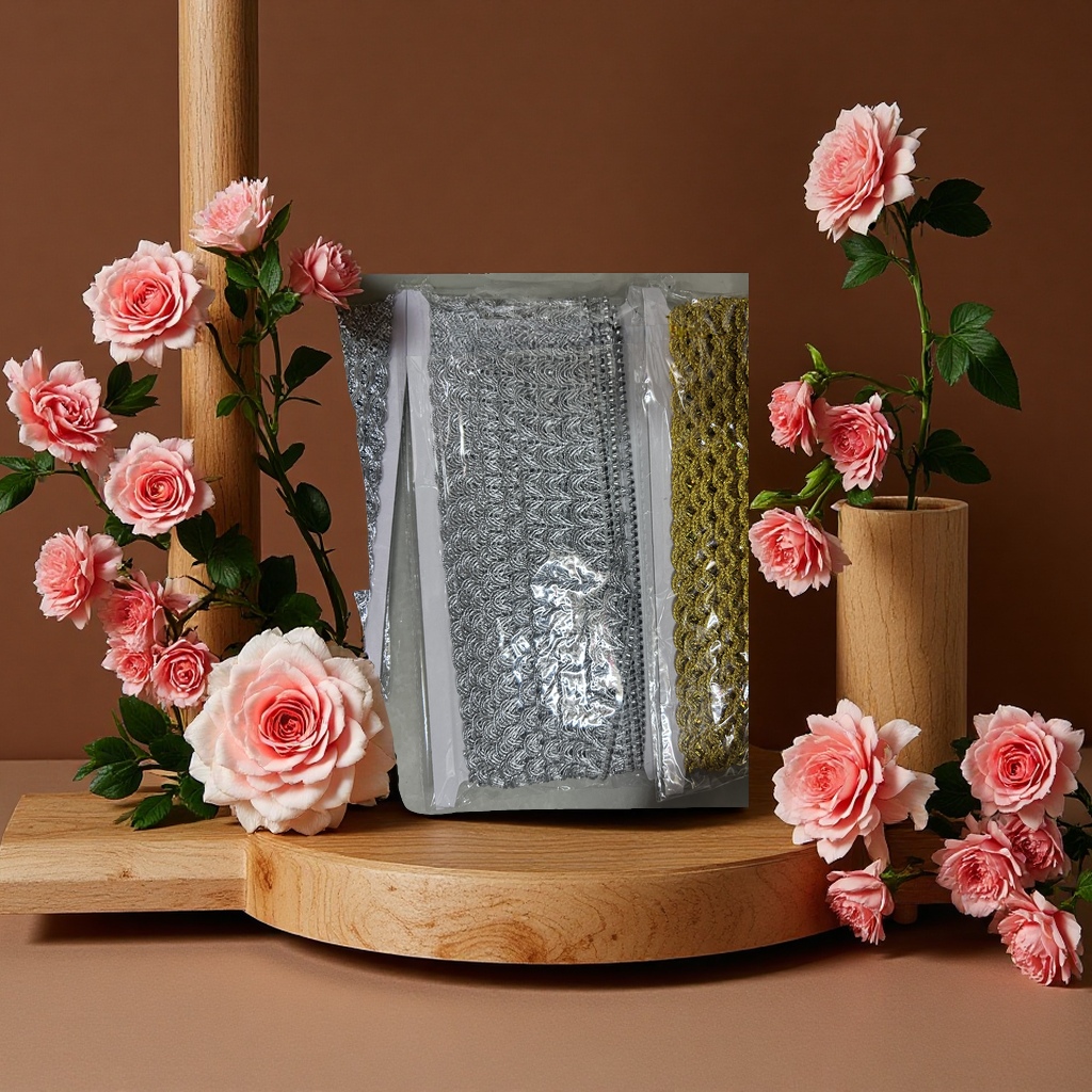 花边金丝线金银线装饰缝纫线100米