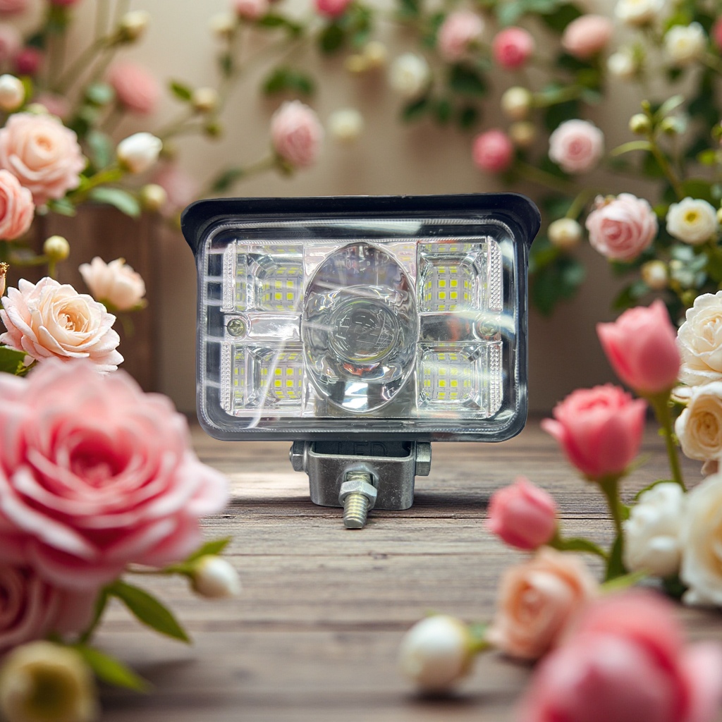 Car light white and yellow dual-color adjustable car bulb details Picture