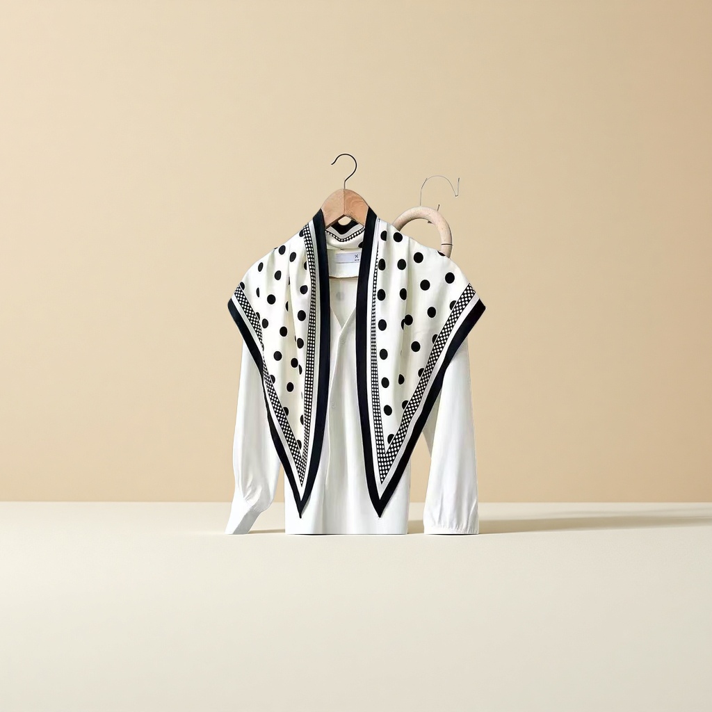 Cashmere scarf shawl for women, thick and warm, fashionable and versatile large-sized scarf for autumn and winter