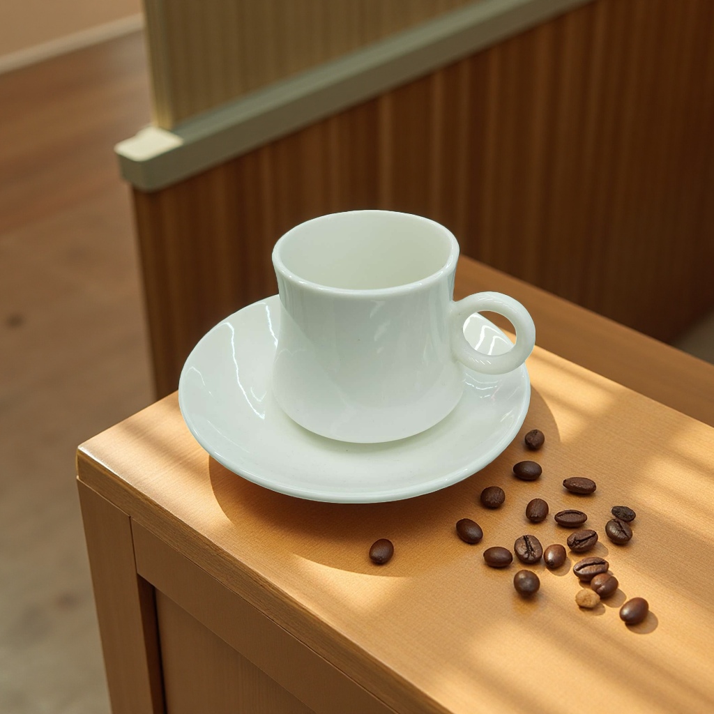 陶瓷咖啡杯搅拌杯保温杯杯子日常家用办公水杯