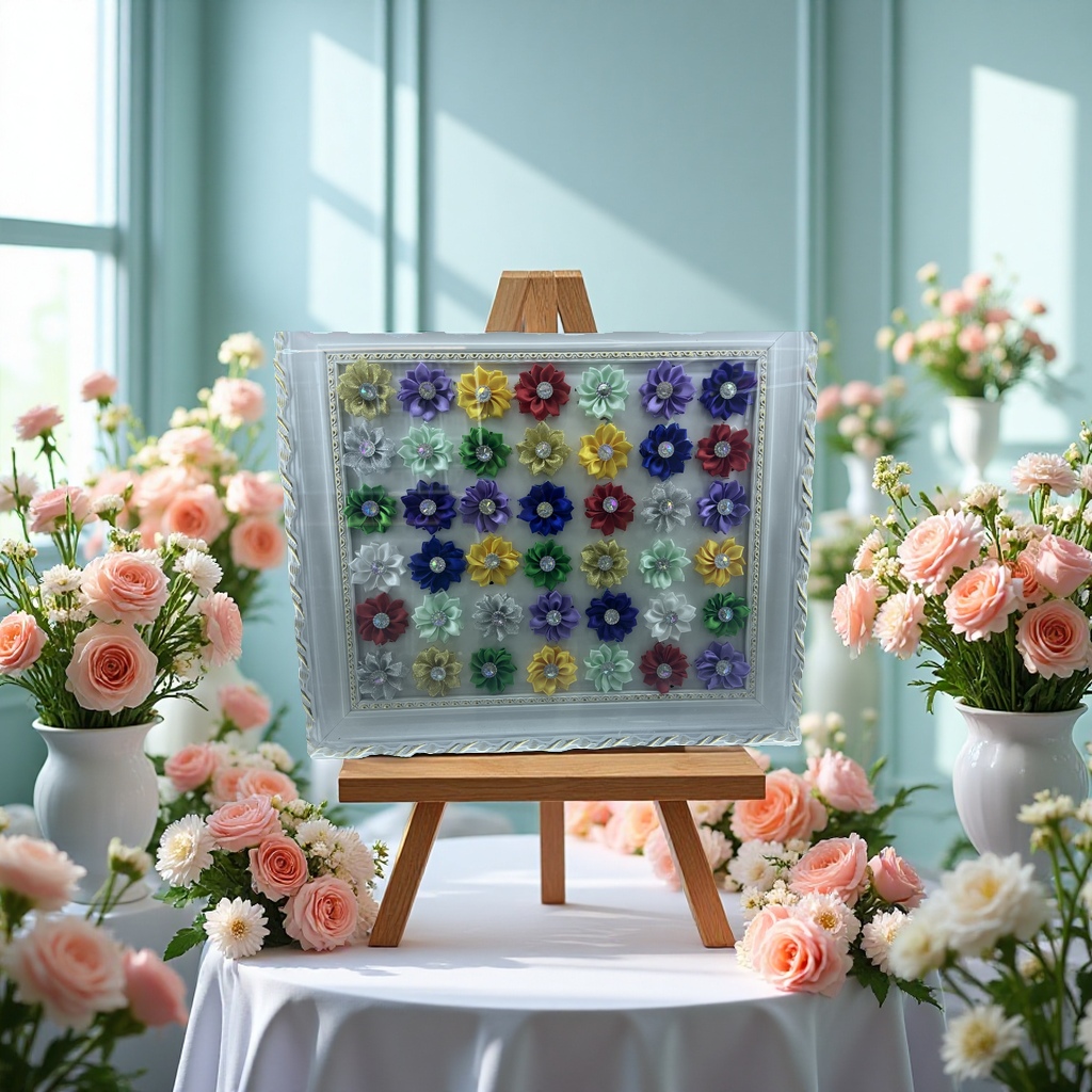 手工花朵产品图