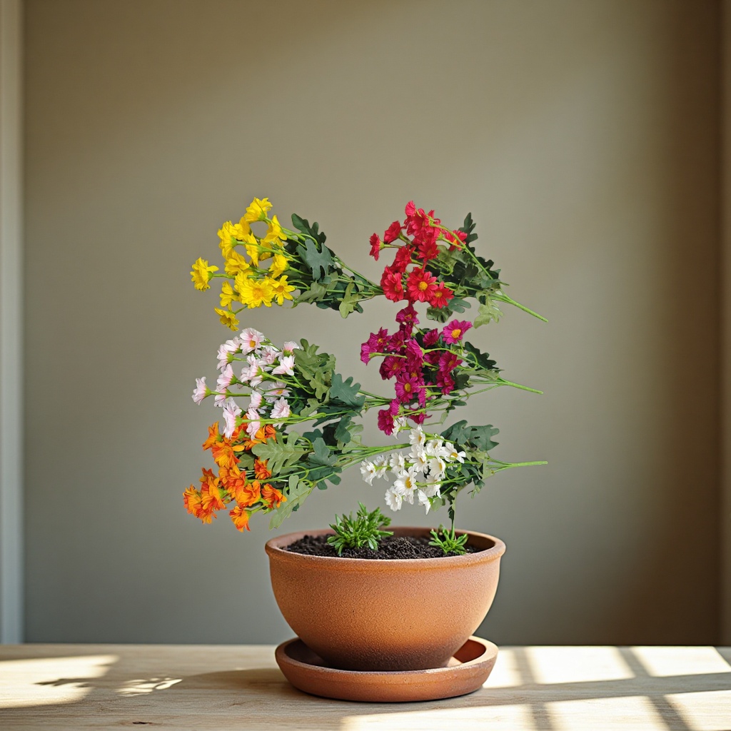 毛线太阳花仿真花瓣工艺品礼品装饰花针织花