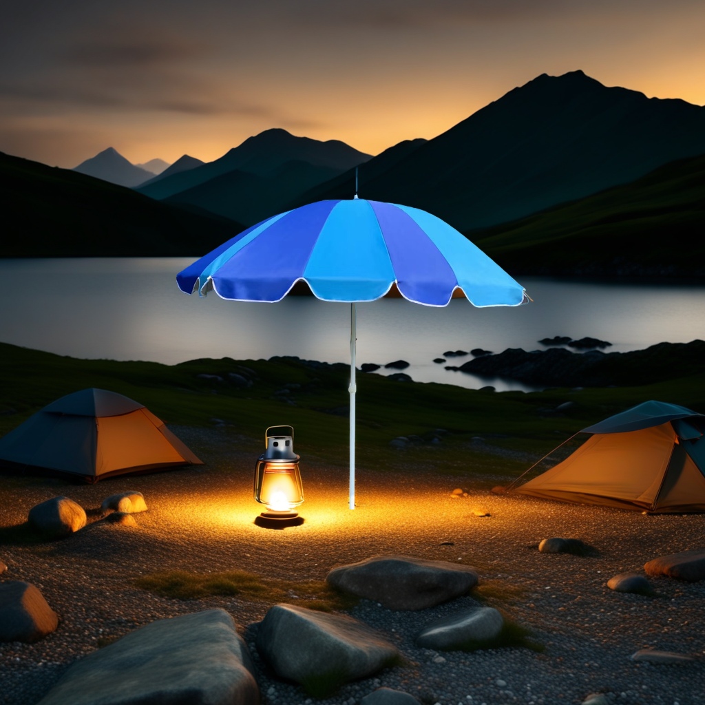 Large-sized thickened sunshade umbrella with UV protection for both sunny and rainy days details Picture