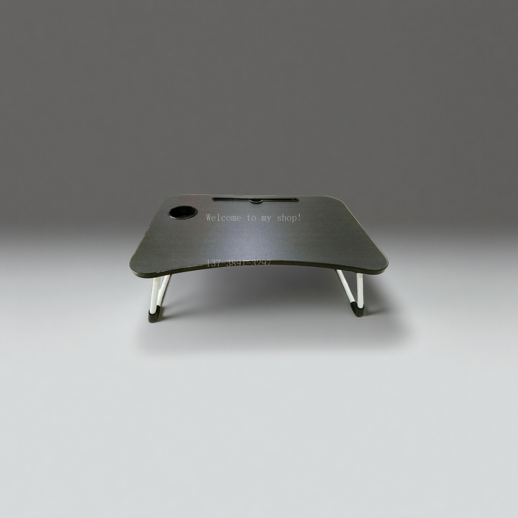 可折叠迷你小书桌外出便携餐桌床上电脑桌放杯子桌