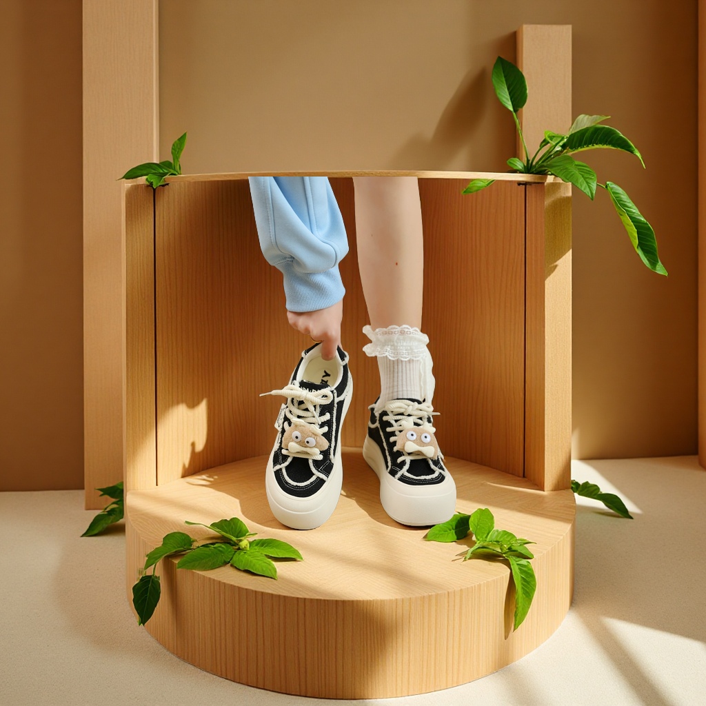 人本板鞋经典百搭休闲鞋