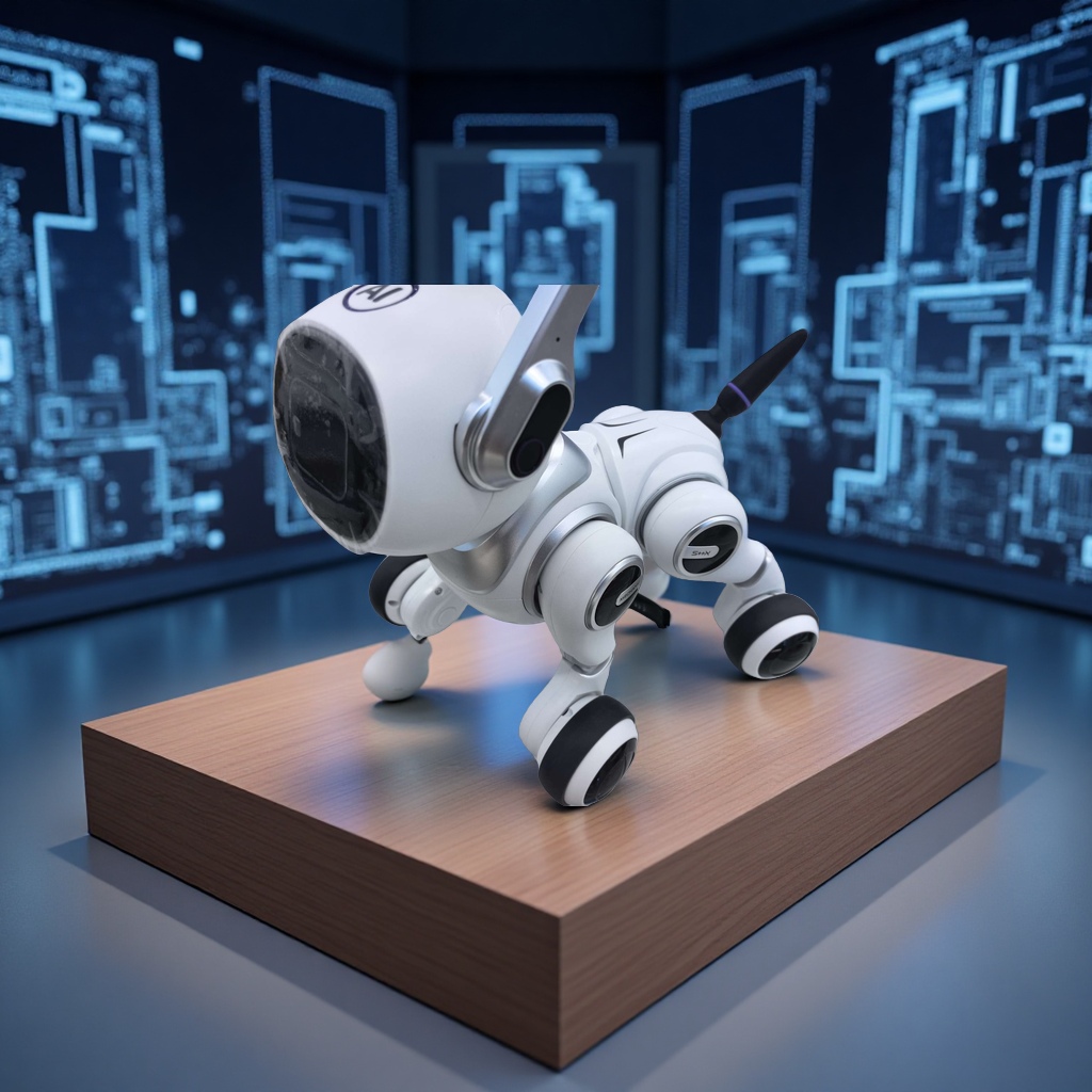 AI智能玩具儿童益智早教机器人编程学习套装