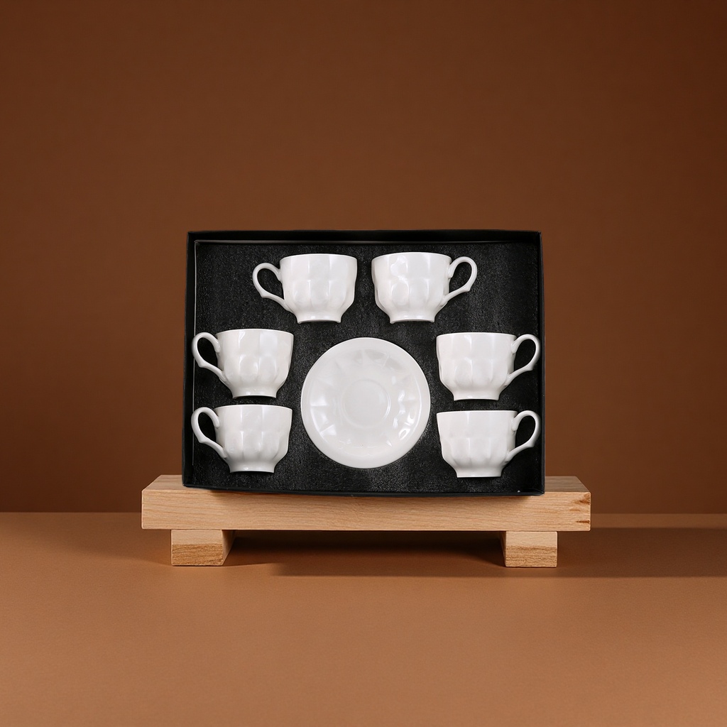 Simple cerámica taza y plato set Medio Oriente saudita té regalo de la tarde 180cc taza de agua taza set pareja taza Application Scenario