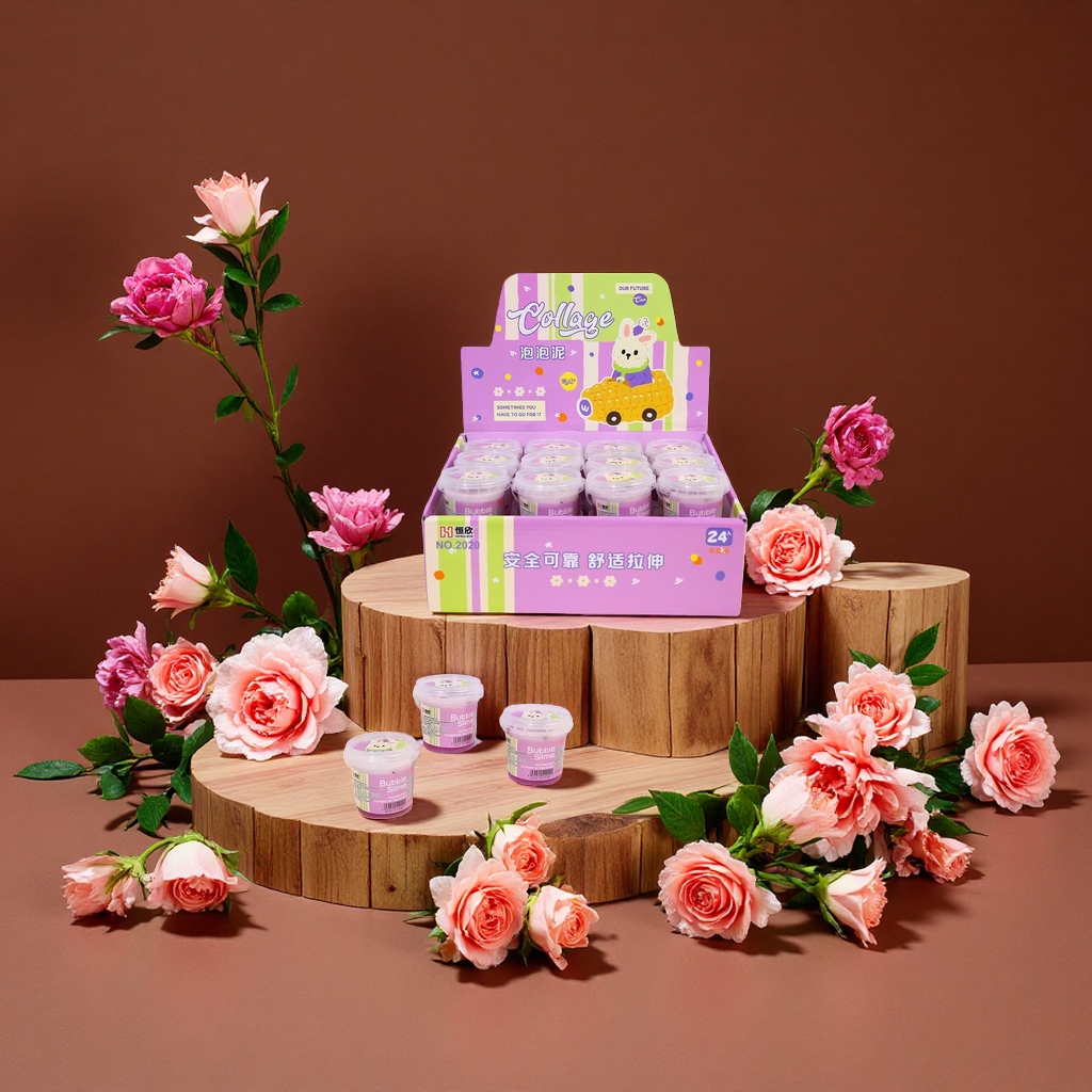 现货批发甜品系列水晶泥史莱姆高颜值儿童diy益智玩具套装起泡胶120356834