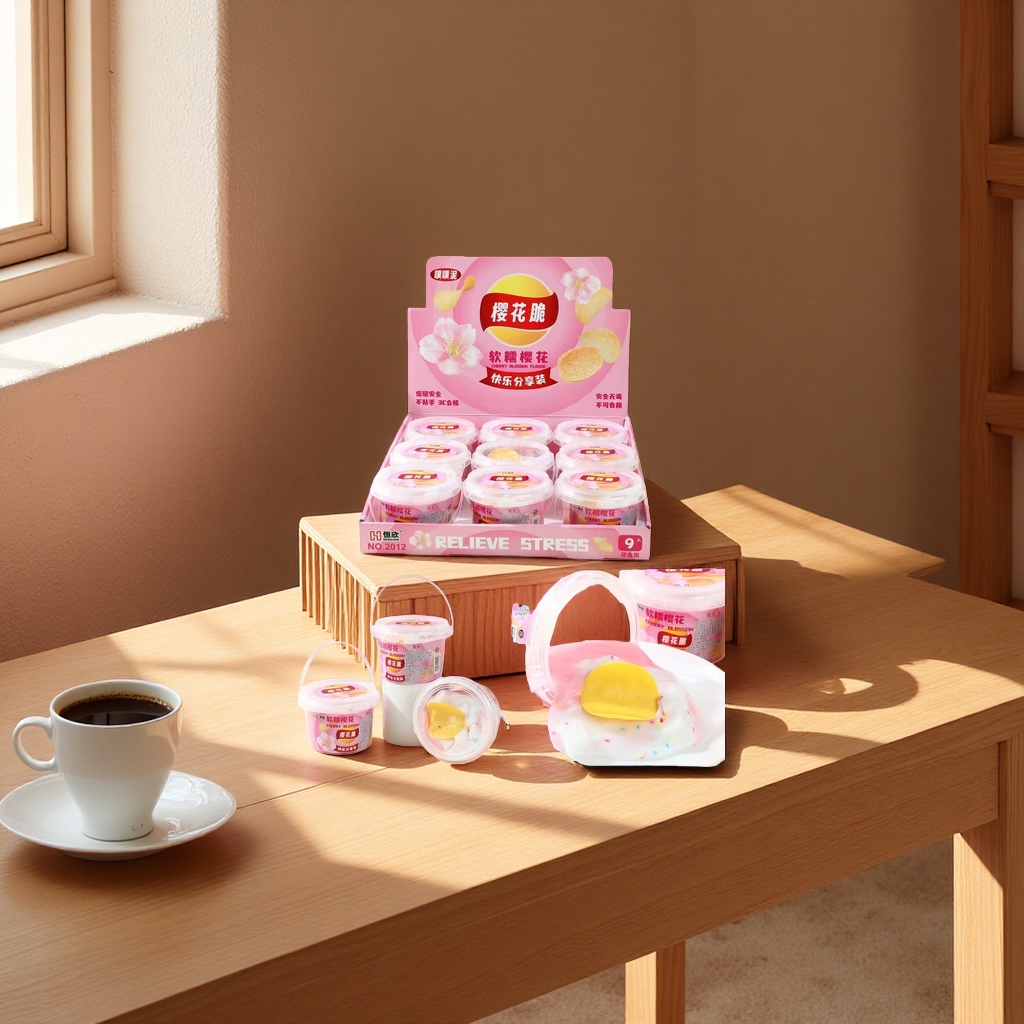 现货批发甜品系列水晶泥史莱姆高颜值儿童diy益智玩具套装起泡胶120833252