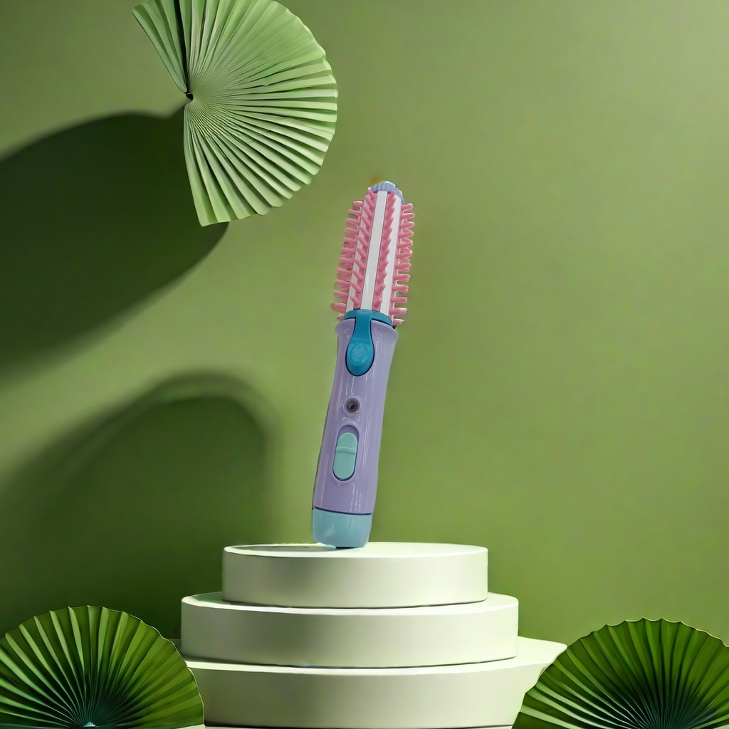 便携式卷发器 造型美发工具 多档调温 便携设计 快速造型产品图