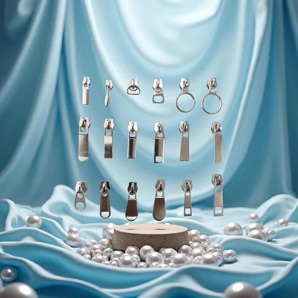 Locomotive accessories: zipper head, tail rope, zipper head, 180g Specification image