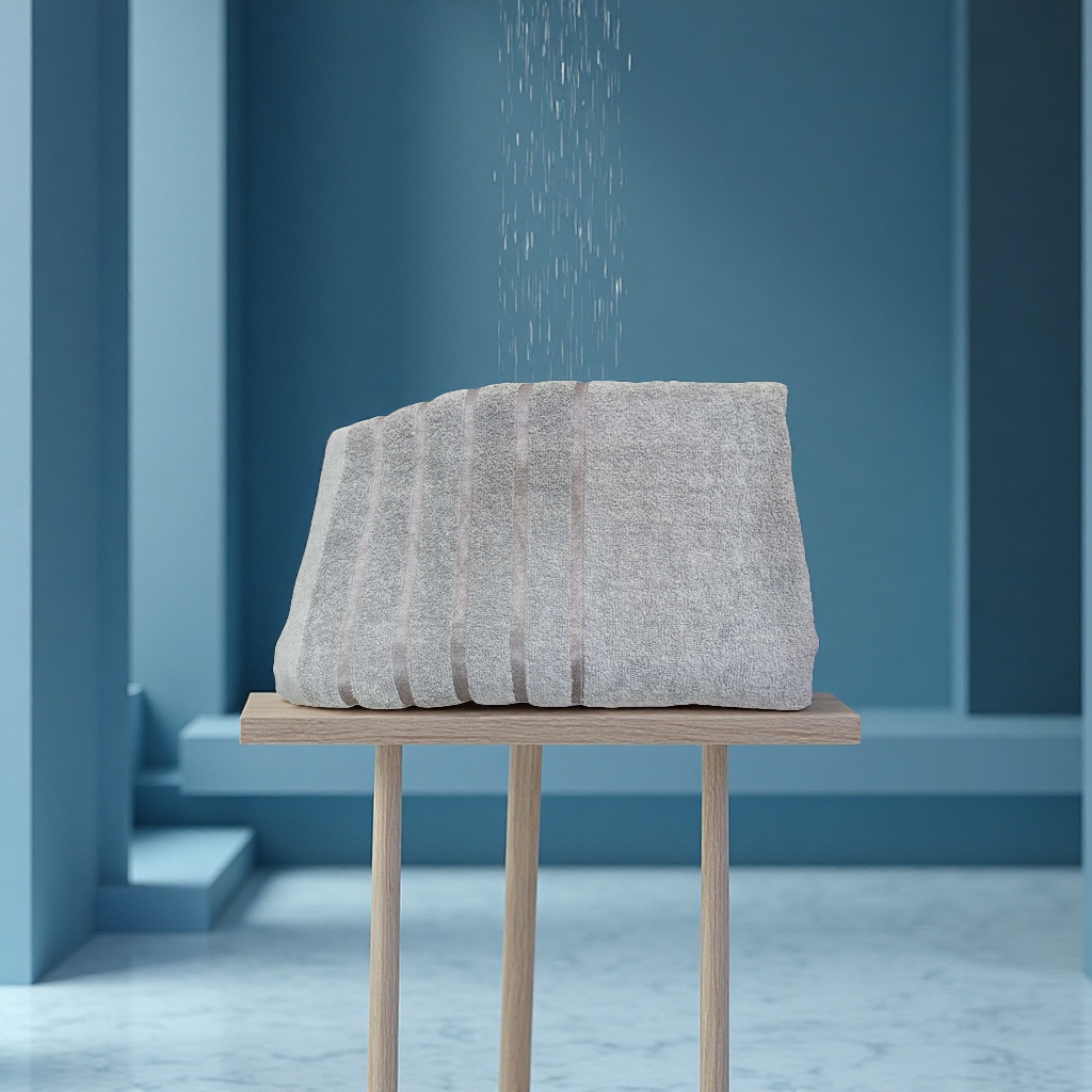 The towel gift box is a high-quality, soft and absorbent gift Specification image