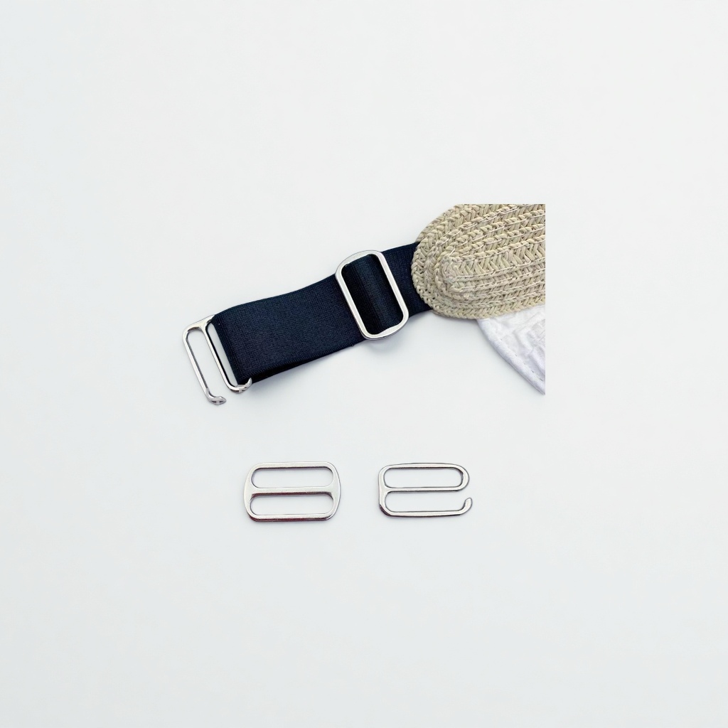 Japanese-shaped buckle, stainless steel reinforced buckle, waterproof buckle, universal for men's and women's clothing Specification image