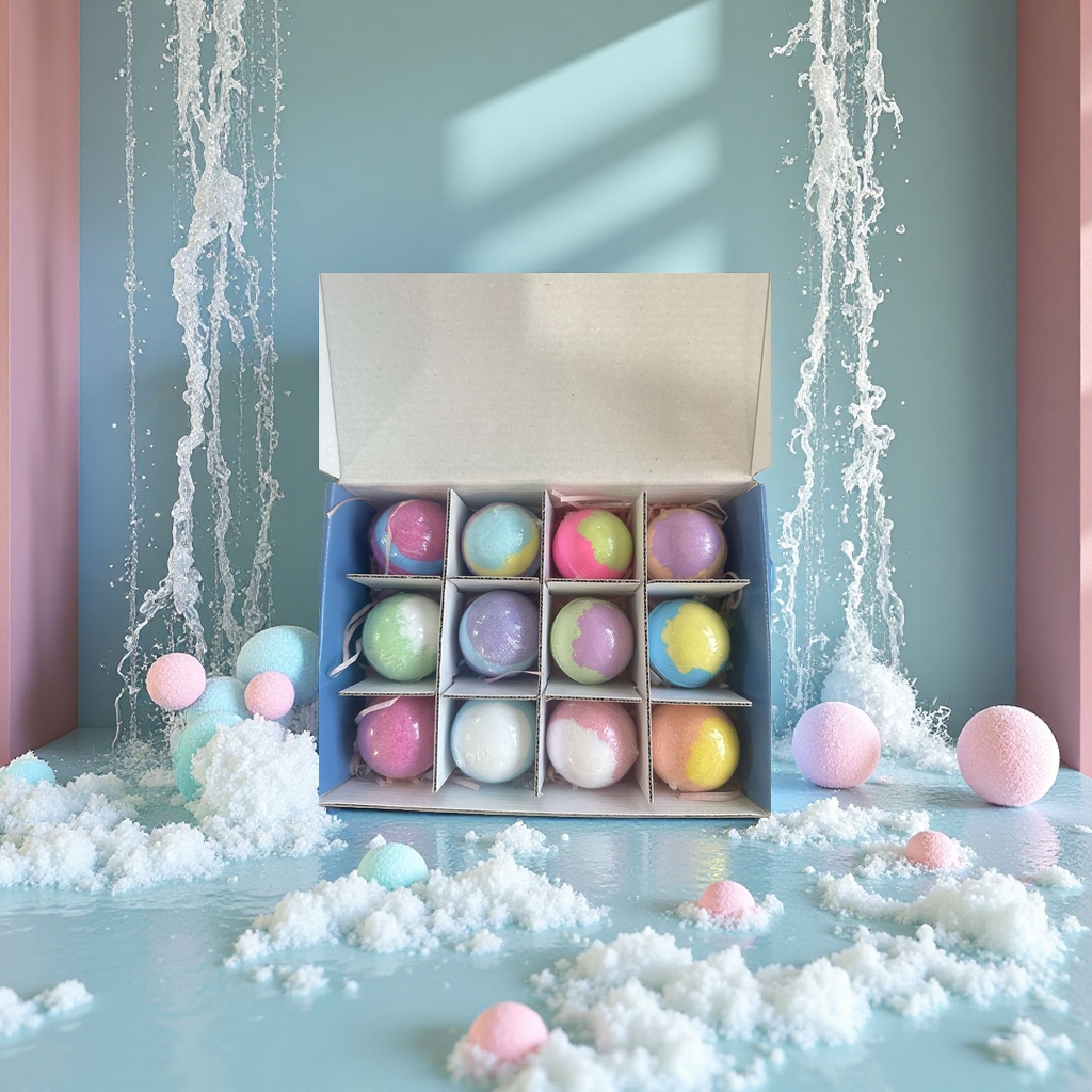 Limited edition cute and soothing collectible toy bath balls with trendy figurines blind box details Picture