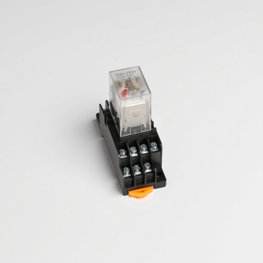 德力西CDZ9L54P小型MY4NJ中间继电器AC交流DC直流24V220V380V产品图