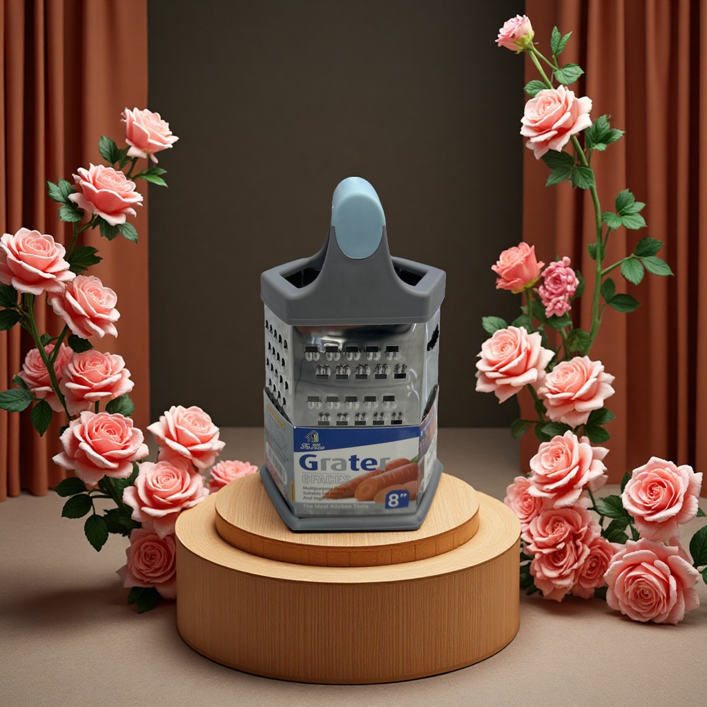 灰双色六面刨8寸