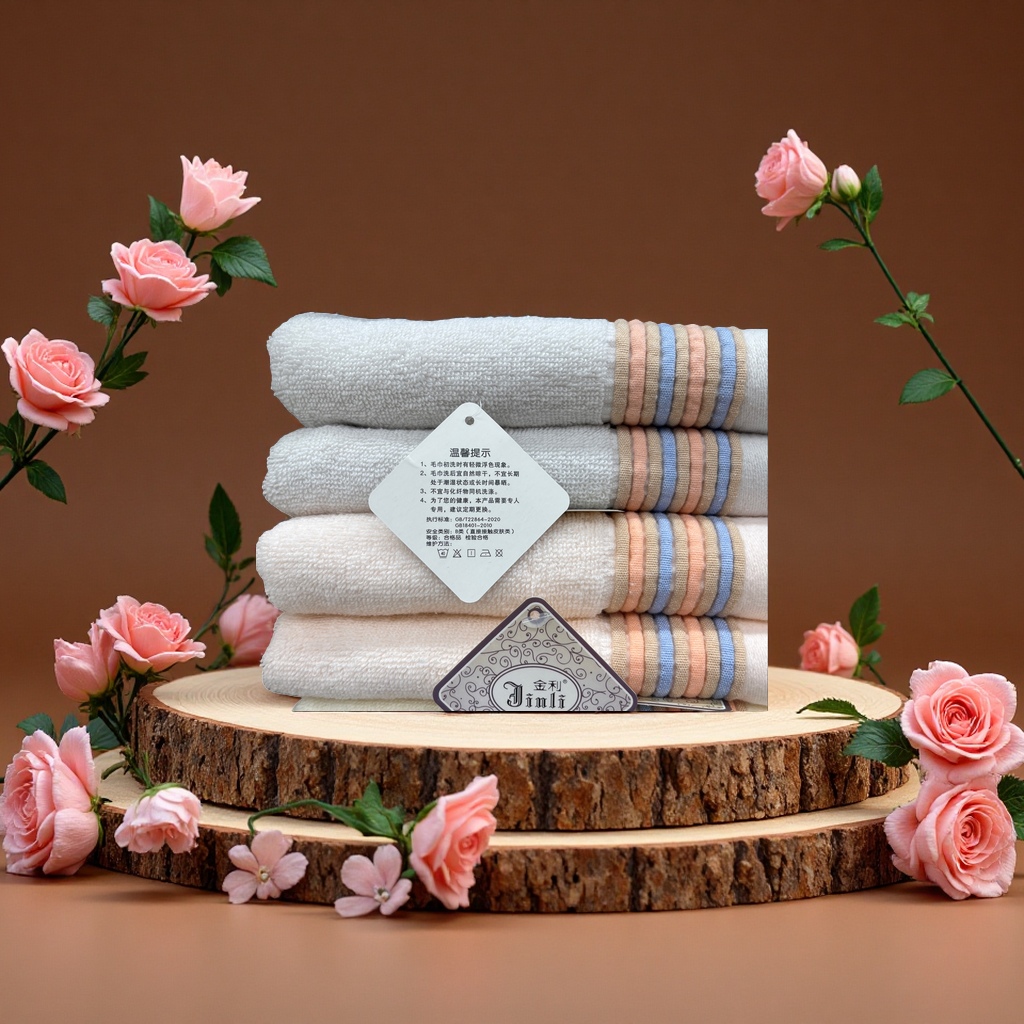 Pure cotton thickened towel, soft and absorbent, large capacity for home use, 200g