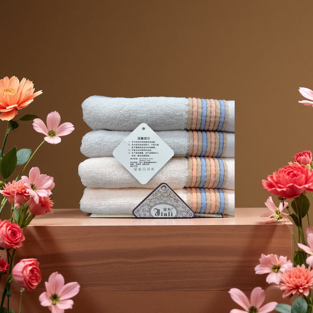 Pure cotton thickened towel, soft and absorbent, large capacity for home use, 200g Application Scenario