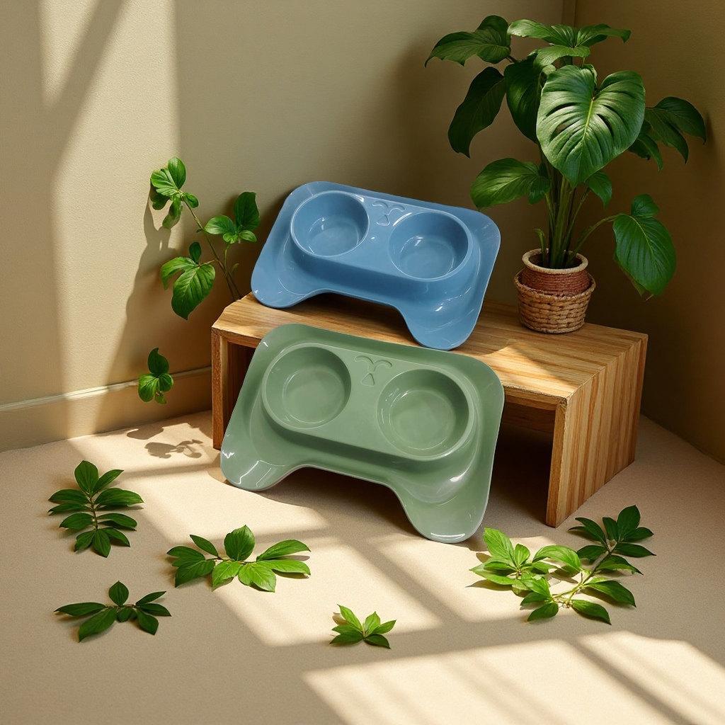 日式手绘陶瓷碗盘可爱餐具套装12件装