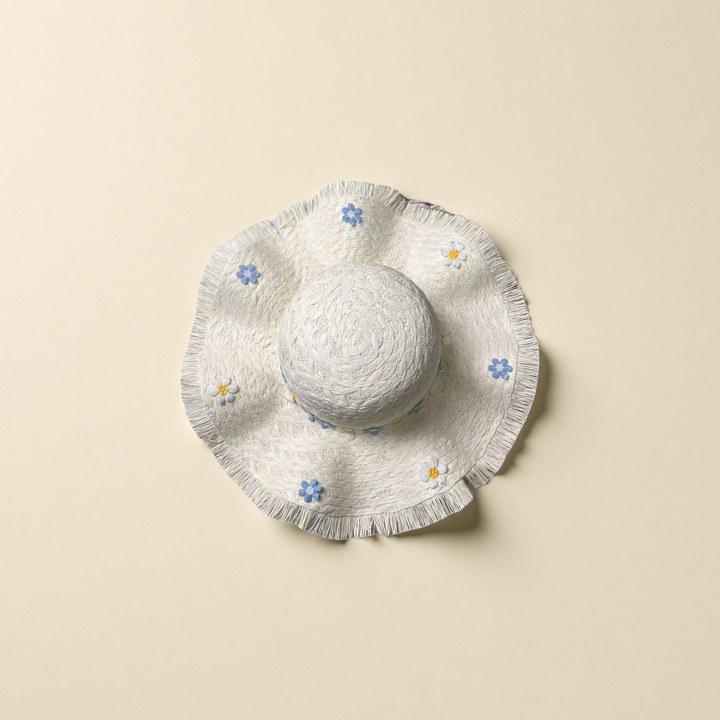 Women's large-brimmed wide-edge sun-drying casual vacation hat with straw hat, sun hat and sun protection hat Specification image