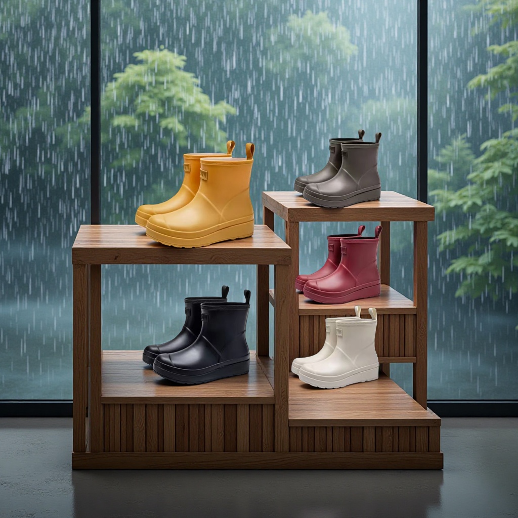 Rain boots, electrician boots, cross-border breathable, anti-slip and waterproof men's shoes Application Scenario