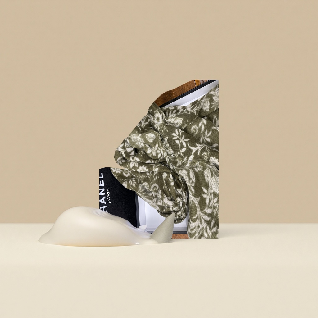 وشاح طويل مطبوع بملمس الكشمير الفاخر، دافئ وأنيق ومتعدد الاستخدام للخريف والشتاء