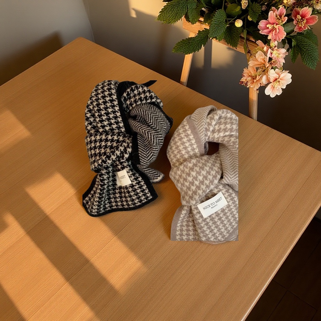 Cashmere scarf, warm and thick, is a fashionable, versatile and elegant women's scarf for winter Application Scenario