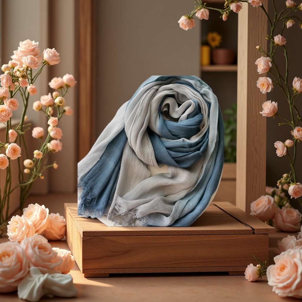 Cashmere scarf is a warm and thick, fashionable and versatile scarf for women in winter Specification image