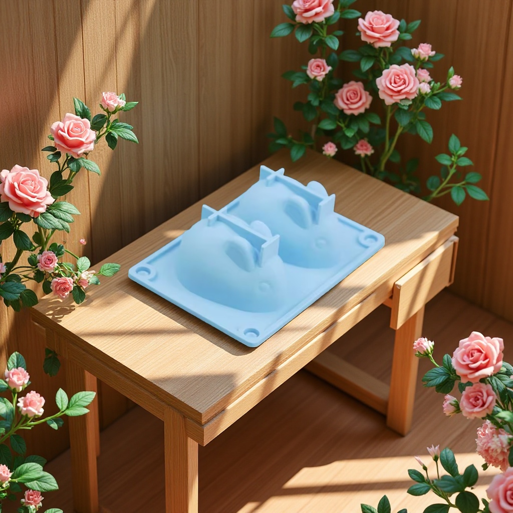 兔子硅胶模具可爱卡通烘焙DIY制作工具