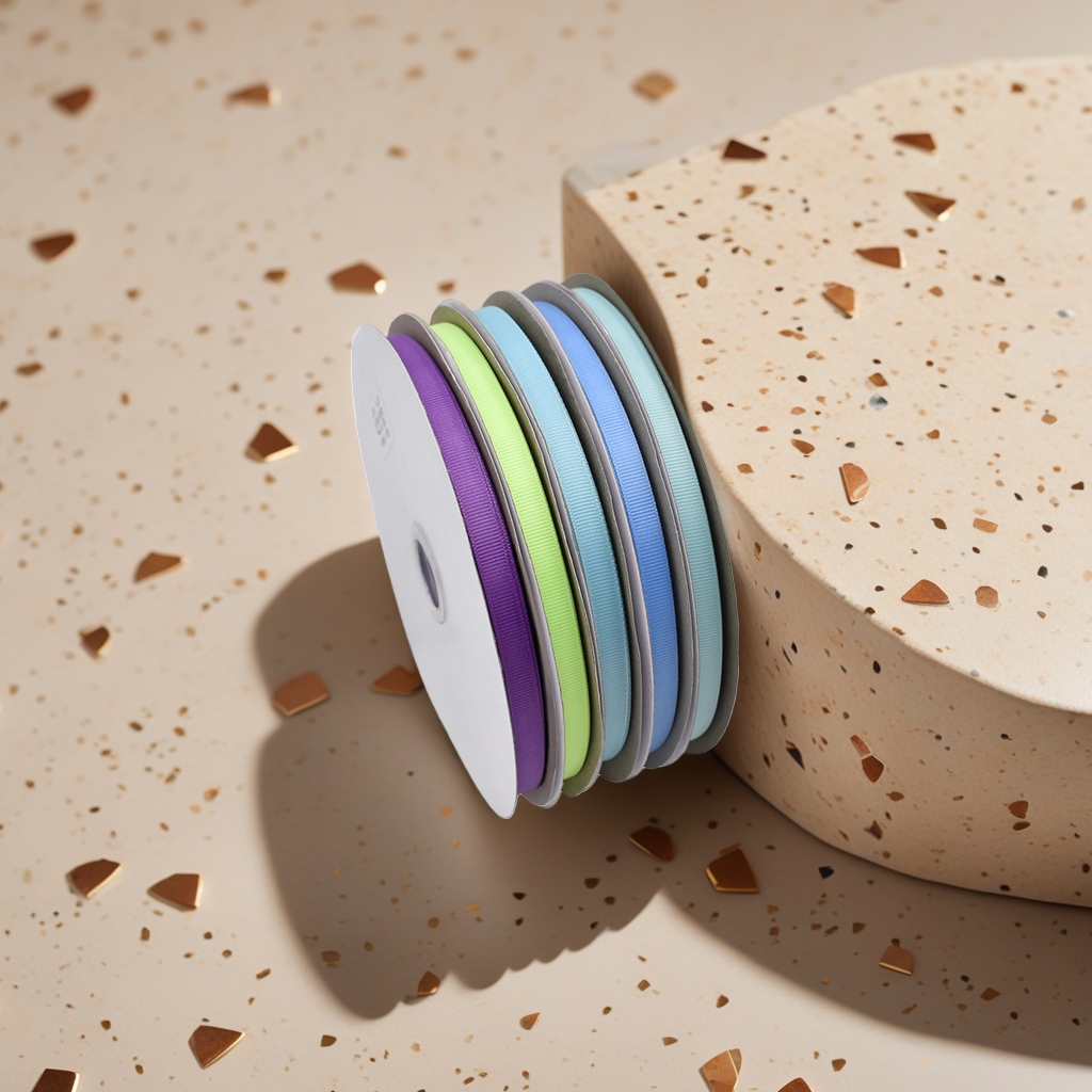 1cm in stock, multiple sizes of threaded ribbons, colored ribbons, bow ribbons, ribbed webbing, webbing Specification image