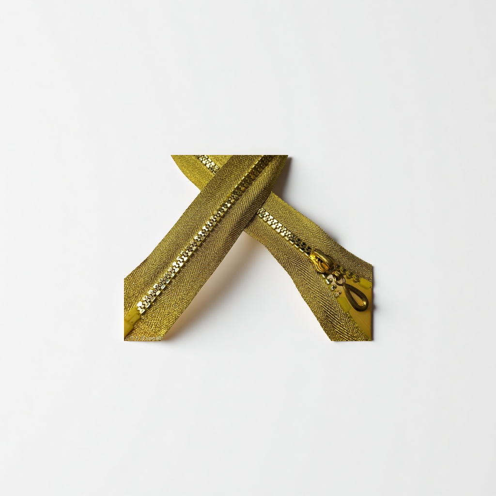 All-silver zipper, rust-proof and durable, suitable for both men's and women's clothing