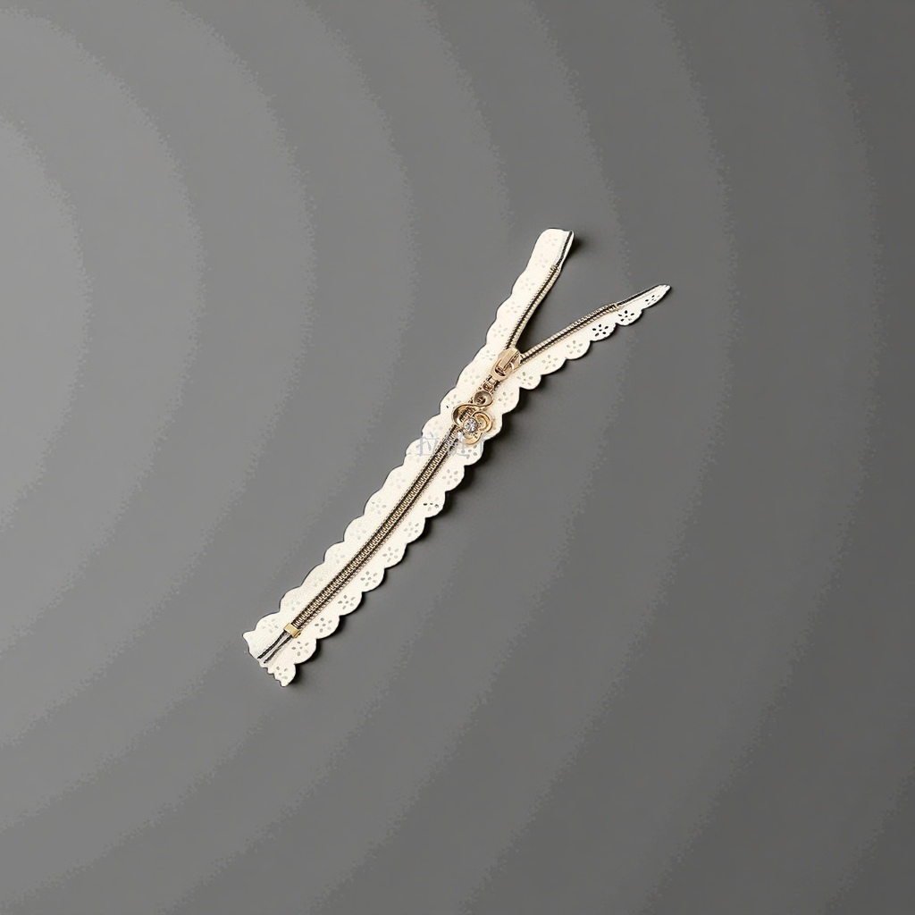 The universal zipper metal pull of the nylon light gold zipper is made of simple, fashionable, multi-functional and high-quality materials details Picture