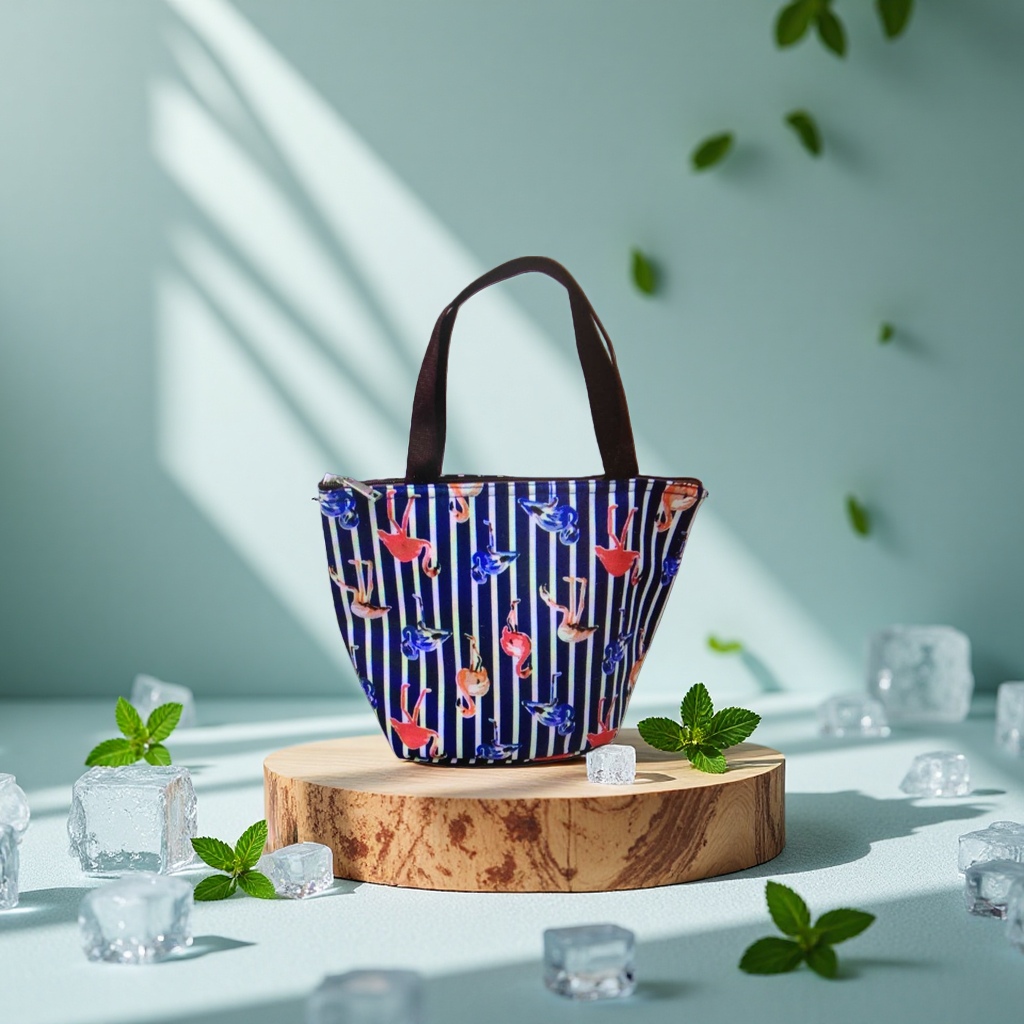 Lunch bag, picnic heat and cold preservation food bag, portable heat preservation bag for takeout. 093814758 Application Scenario