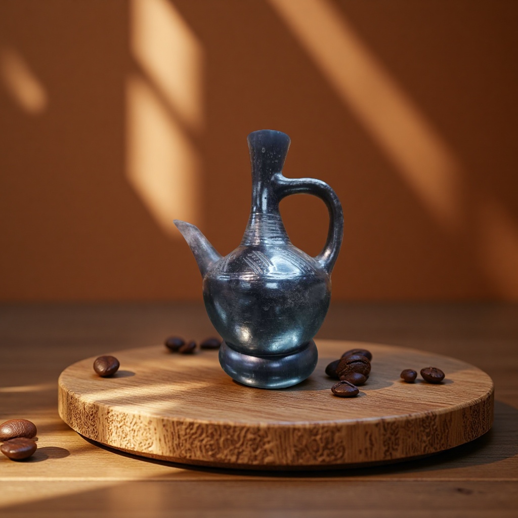 Mocha coffee pot, hand-brewed pot, cups and saucers set 180ml Specification image