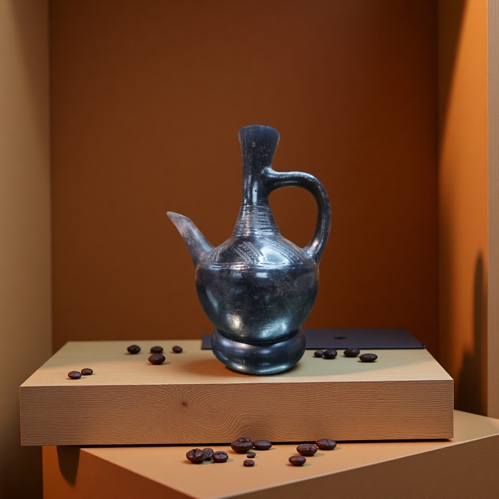 Mocha coffee pot, hand-brewed pot, cups and saucers set 180ml details Picture