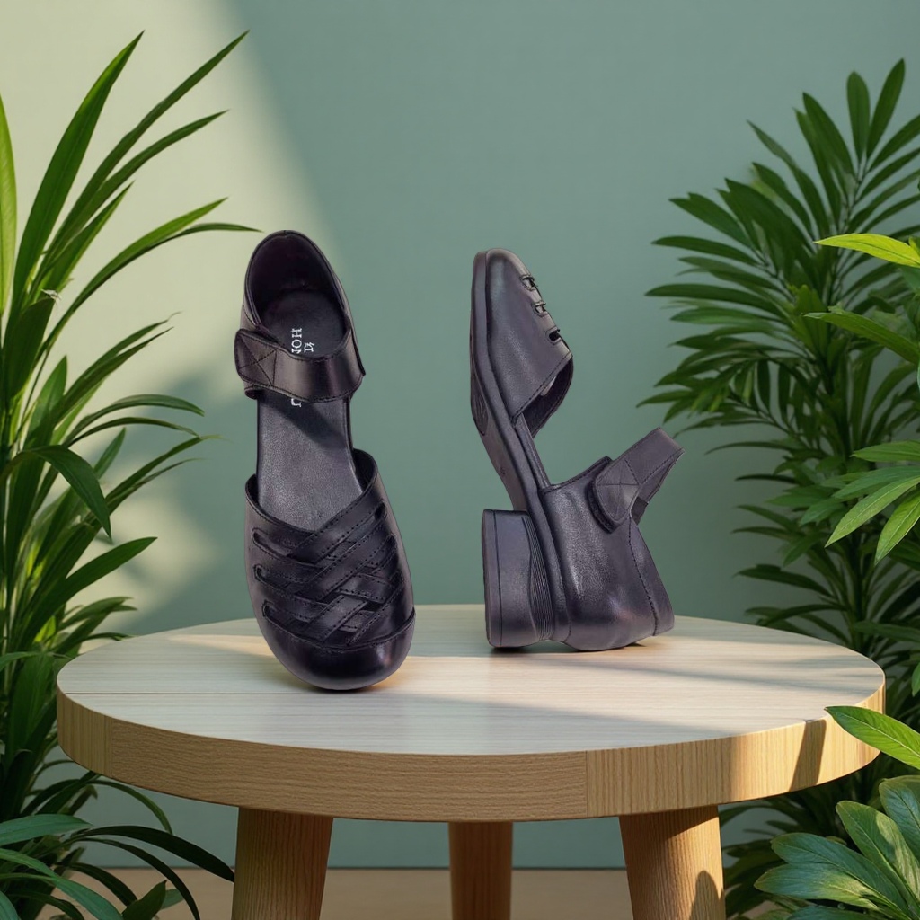 Spring and autumn casual and comfortable women's soft-soled sandals and women's single shoes details Picture