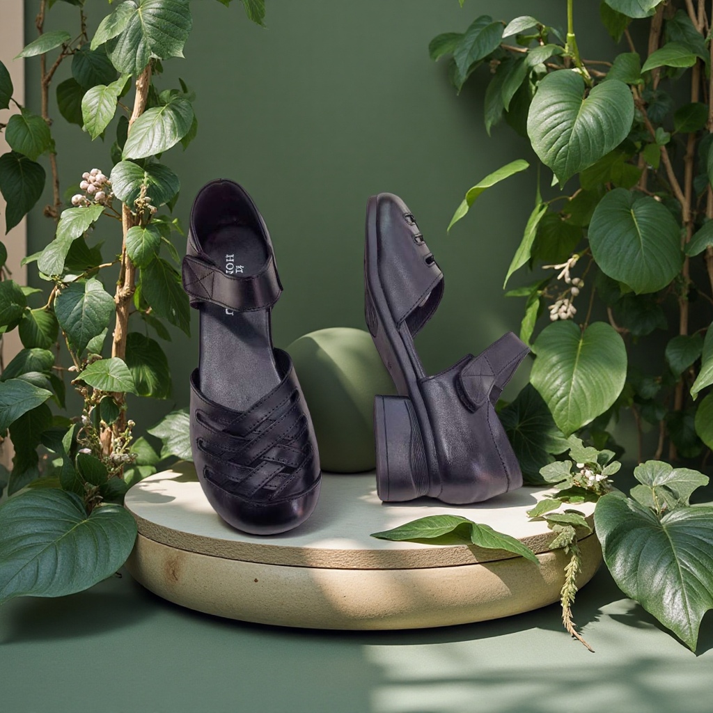 Spring and autumn casual and comfortable women's soft-soled sandals and women's single shoes