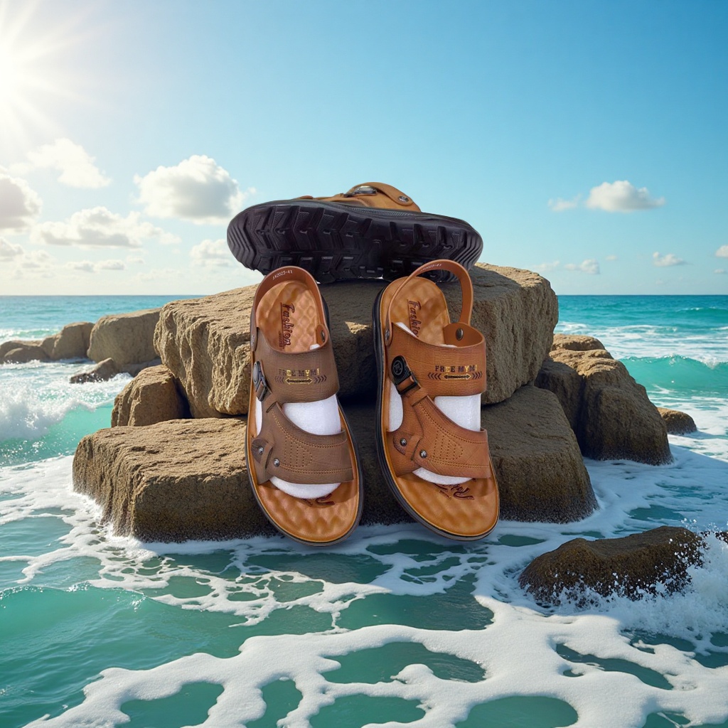 Men's home women's slippers are versatile, fashionable, casual and comfortable Specification image
