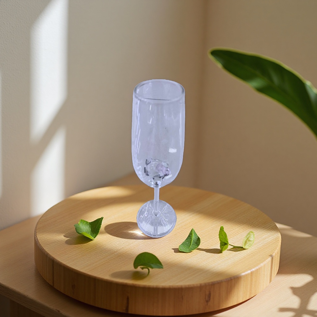 Glass water cup with handle, sun relief cup, glass thermos flask 180ml Application Scenario