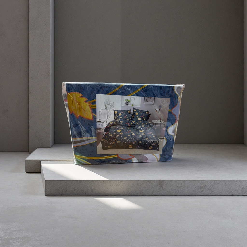 Four-piece printed bedding sets for export to Africa and South America are suitable for home use all year round