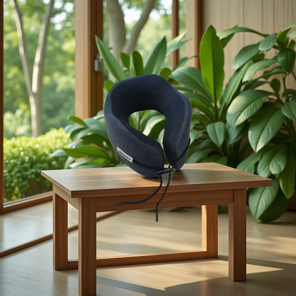 Baby neck pillow, U-shaped pillow, memory foam, baby cap, cross-border e-commerce products. 132436368 details Picture